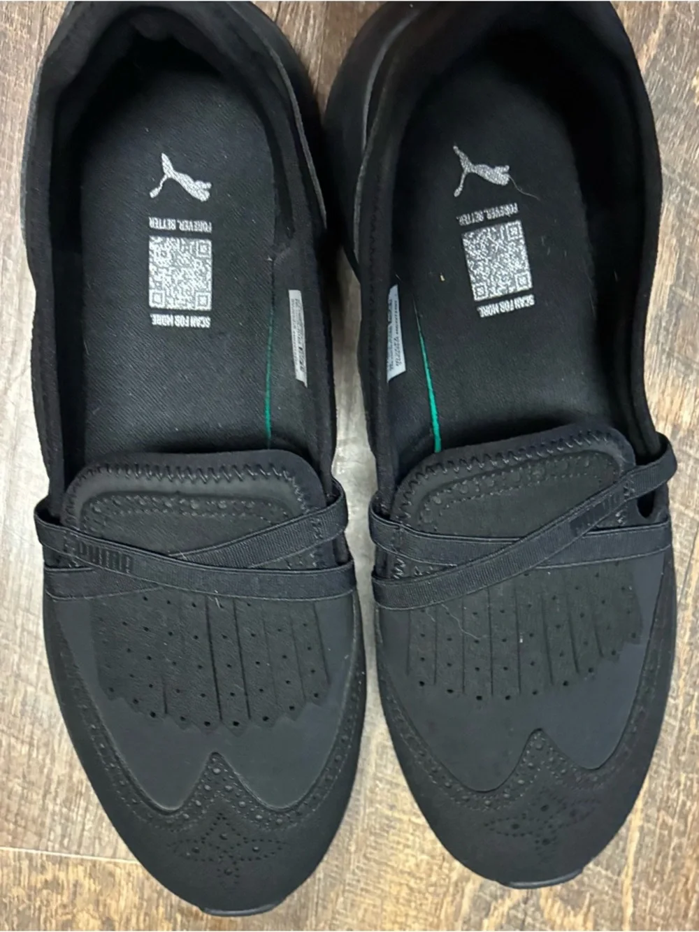 Puma Prowl 2 Ballet T Slip-On Loafer Sneakers - All Black